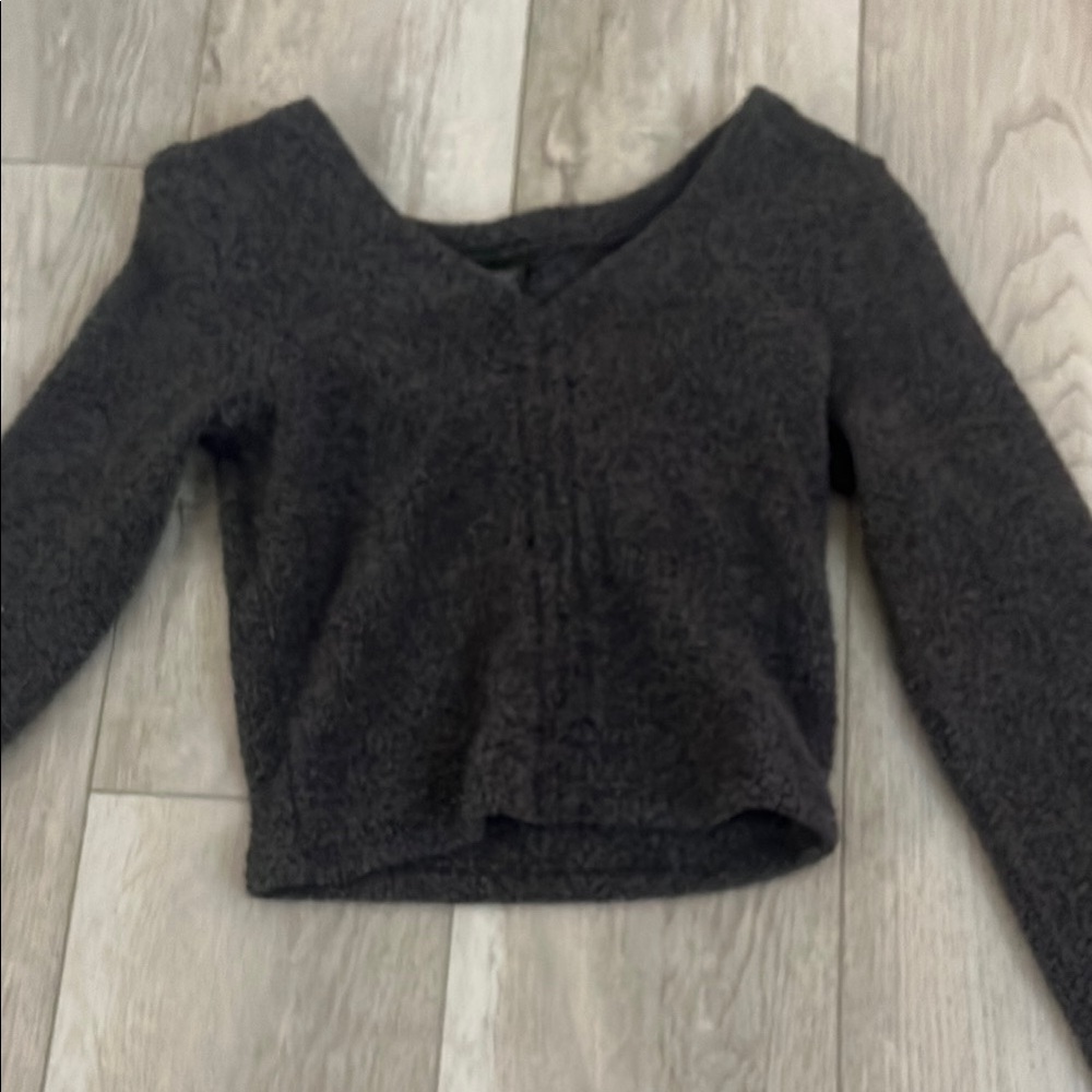Wild Fable Black Crop Top
